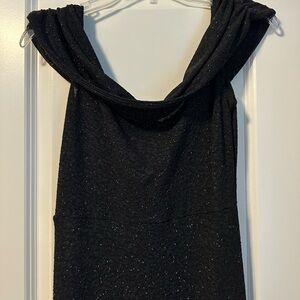 Elegant Black Sparkle Dress